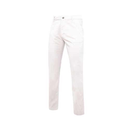 Asquith & Fox Men's Slim Fit Cotton Chinos White